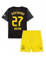 Borussia Dortmund Karim Adeyemi #27 Bortedraktsett Barn 2024-25 Korte ermer (+ bukser)